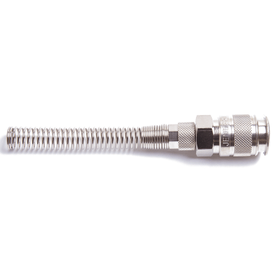 Multi prime quick coupling tube with spring